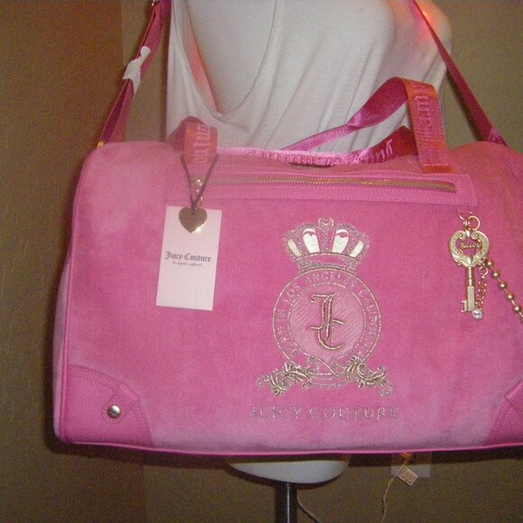 Juicy Couture Exclusive Love Potion Classic Juicy Lover Weekender Bag NWT - Picture 3 of 16